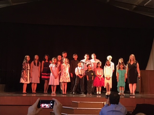 West Covina Music Lessons Recital Group Pic