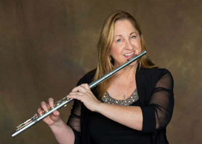 West Covina Music Lessons Teacher Ms Marcoe Playing The Flute